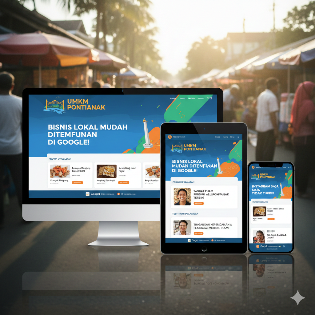 Website UMKM Pontianak untuk bisnis lokal
